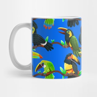 Toucans pattern Mug